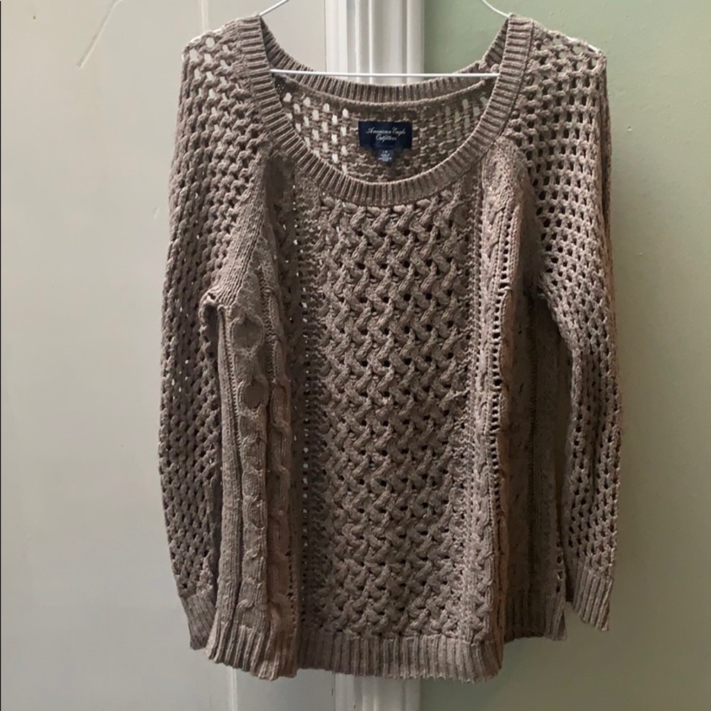 Brown sweater
